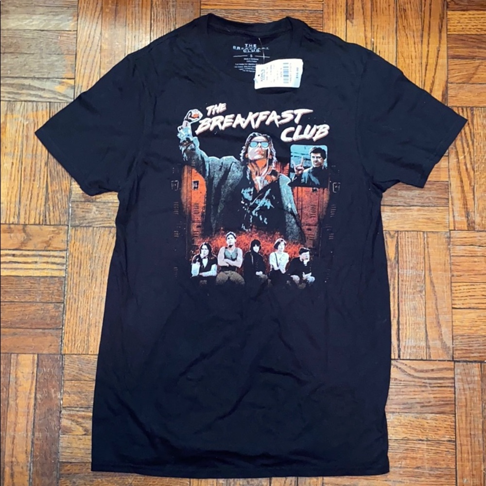 Never worn! New! “Breakfast club” black tee shirt